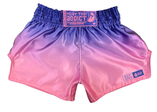 Cotton Candy Twilight Muay Thai Shorts