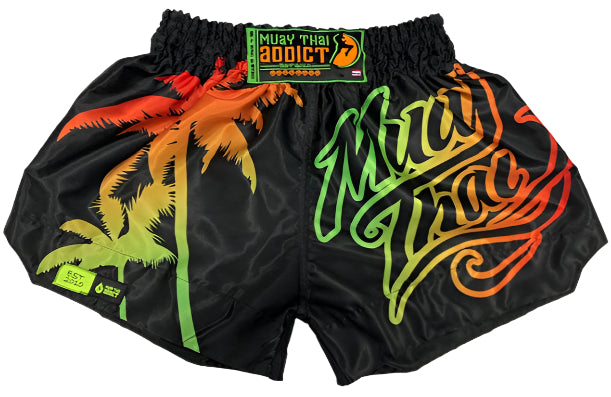 Rasta Bloom  Muay Thai Shorts