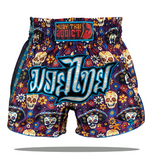Dia De La Muerte Muay Thai Shorts