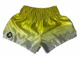 Yellow Faded Muay Thai Shorts