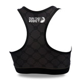 MTA Racerback Sport Bra - Grey