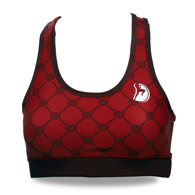 MTA Racerback Sport Bra - Red