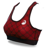 MTA Racerback Sport Bra - Red