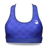 MTA Racerback Sport Bra - Blue
