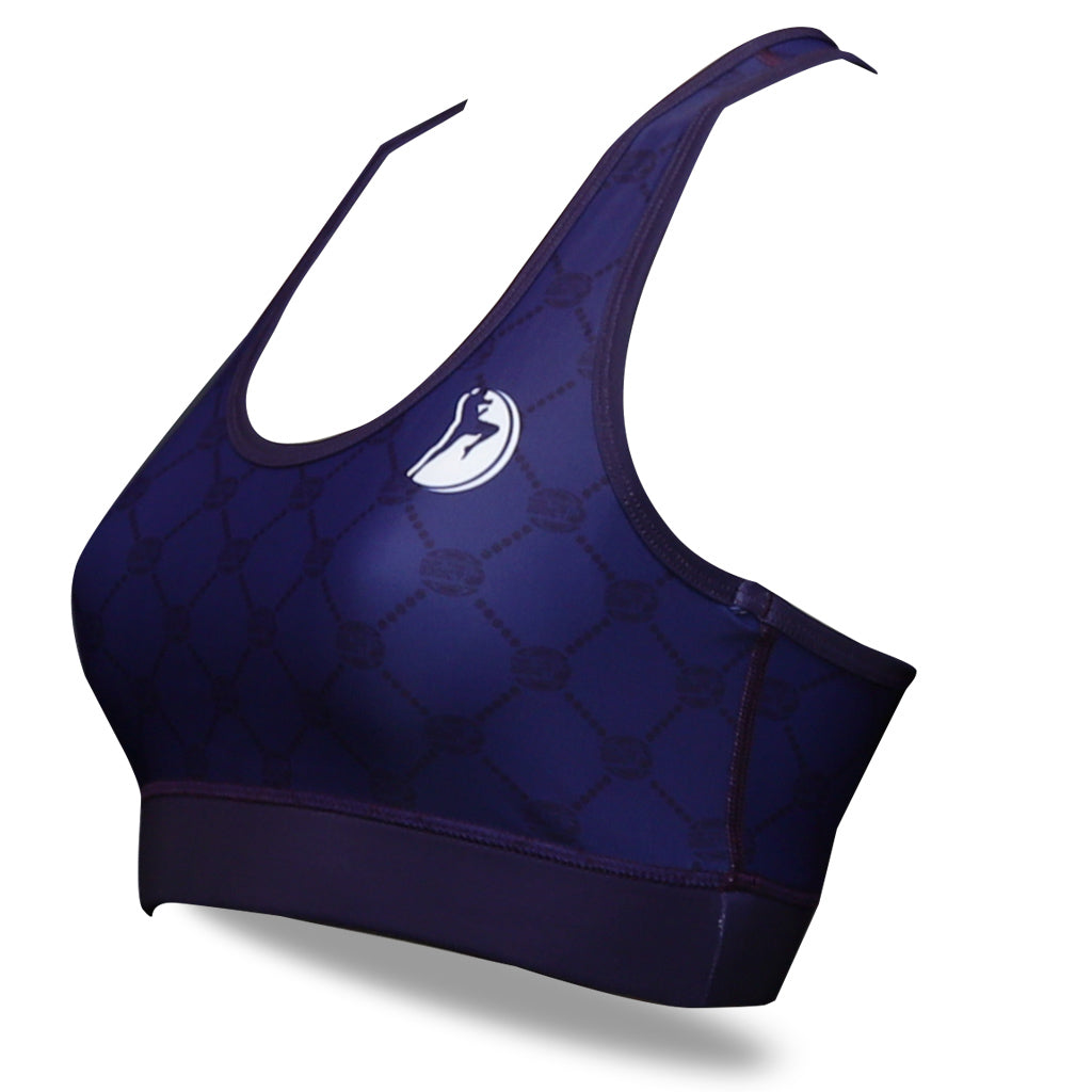 MTA Racerback Sport Bra - Purple